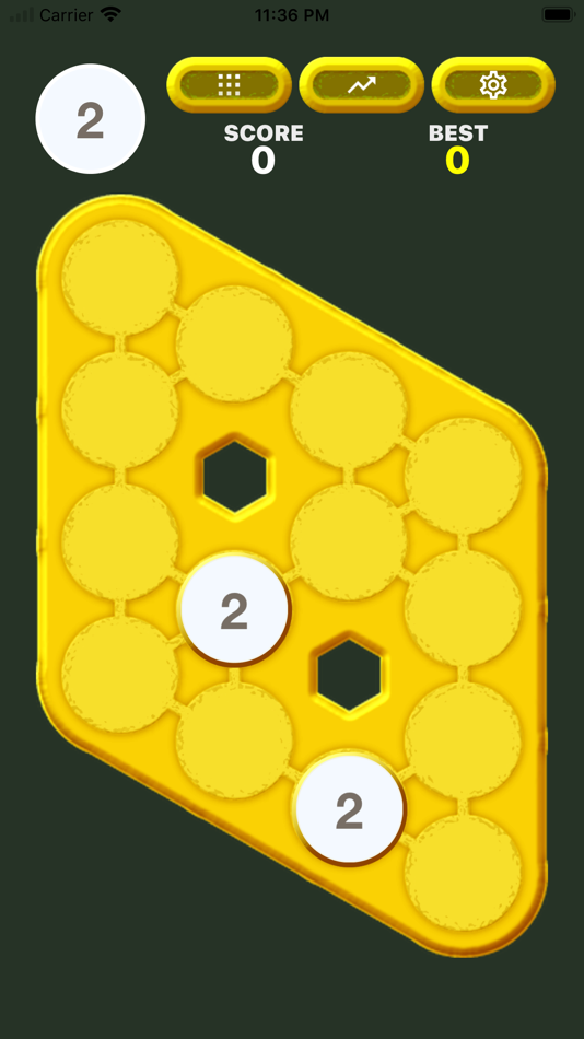 #4. 2048 3D - Number Merge (iOS) 由: Mapletree Apps