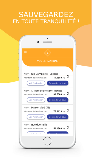 E-Estimation Screenshot