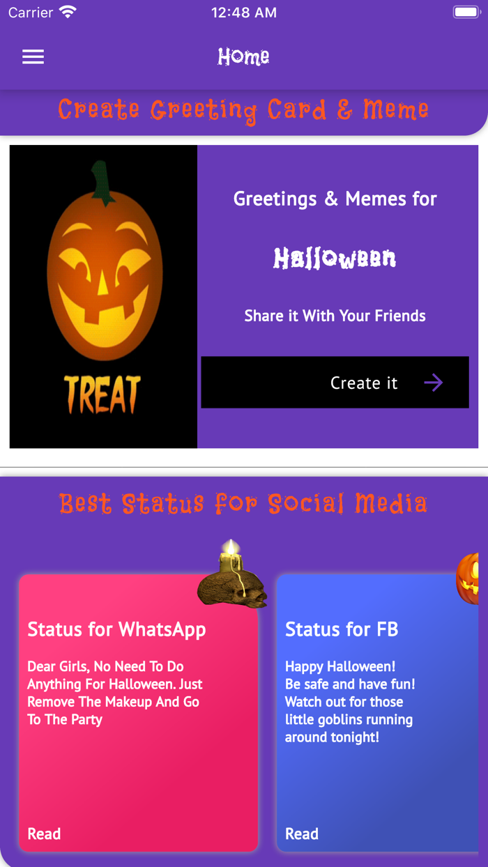 Halloween Wishes Gif Image Sms