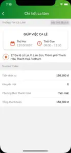 HomeCare- Giúp việc Thanh Hoá screenshot #7 for iPhone