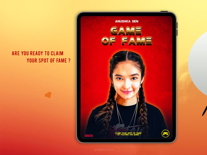 Anushka Sen Game of Fame