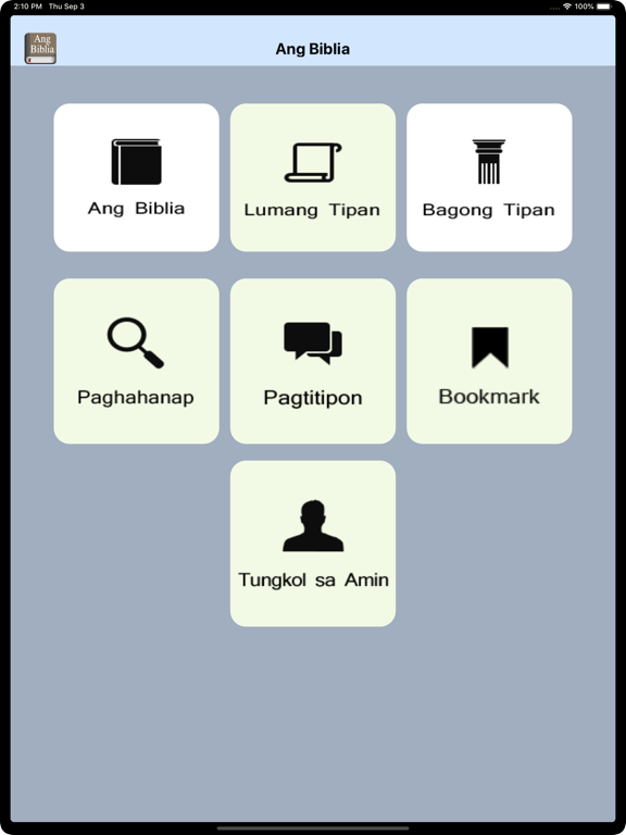 Screenshot #4 pour Holy Bible in Filipino Offline