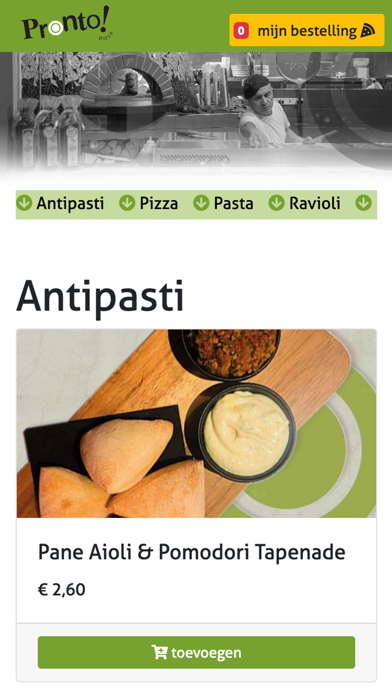 Pizze Pronto Screenshot