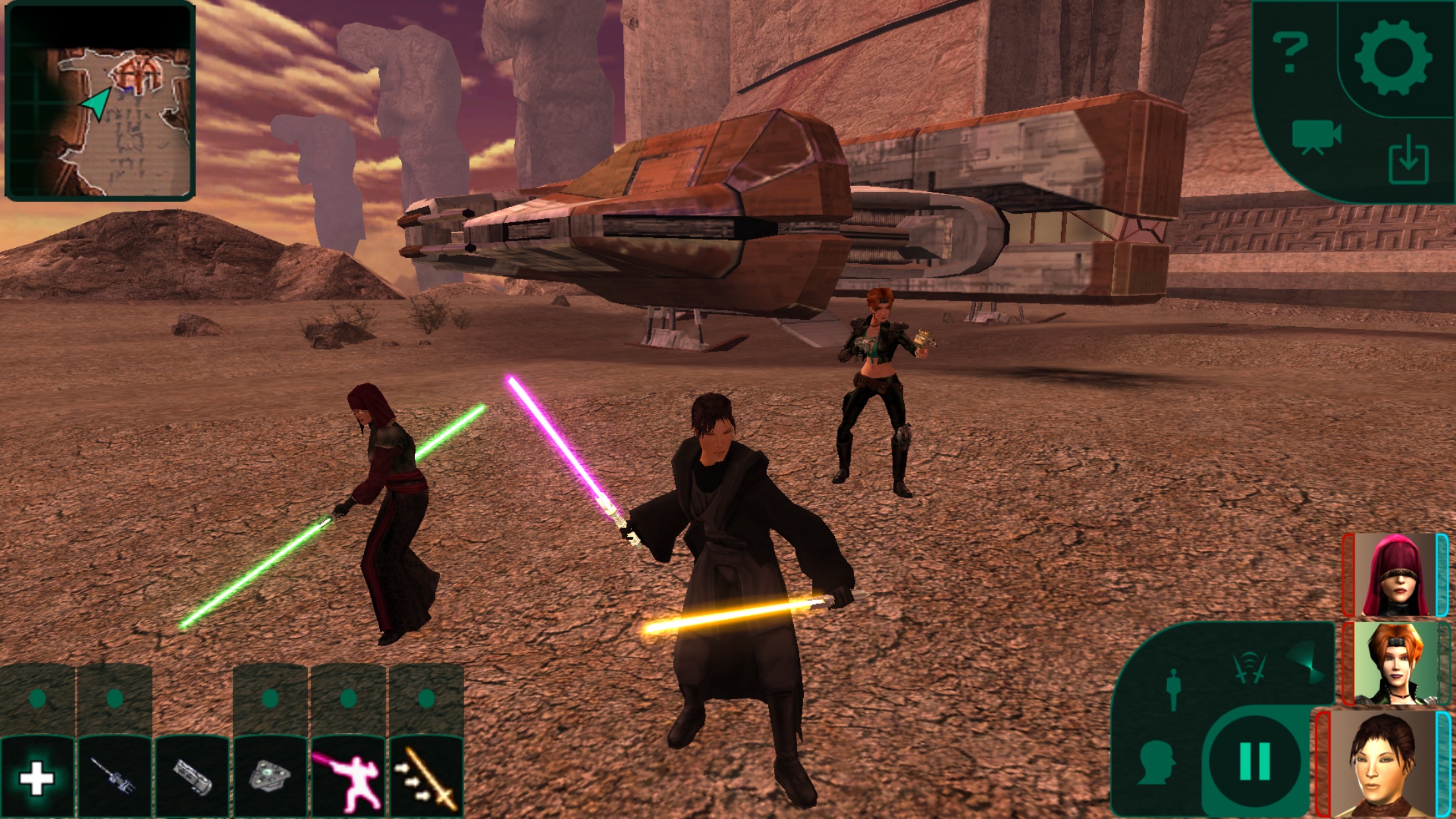 Screenshot do app Star Wars™: KOTOR II