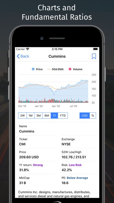 Pininvest Portfolio Management Screenshot