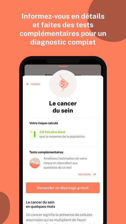 Mon dépistage : cancer