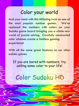 Game screenshot Color Sudoku HD mod apk