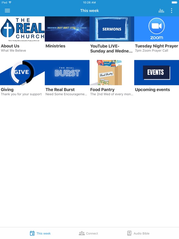 The REAL Church 516 iPad screenshot 1 - Education app