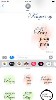 prayers stickers iphone screenshot 1