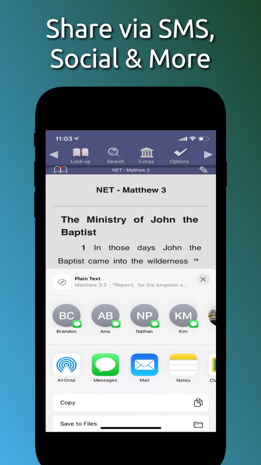 #8. Touch Bible: Read, Study & Go (iOS) By: Patrick Franklin