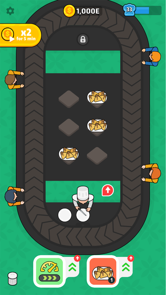 #2. Merge Food Tycoon! (iOS) 由: Gangame Srl