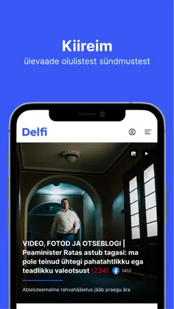 Delfi EE screenshot 1