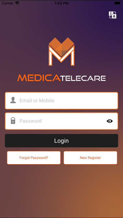 Medica TeleCare Screenshot