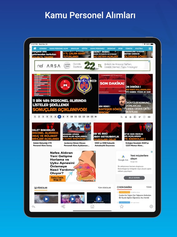 Screenshot #5 pour Kamu Bülteni