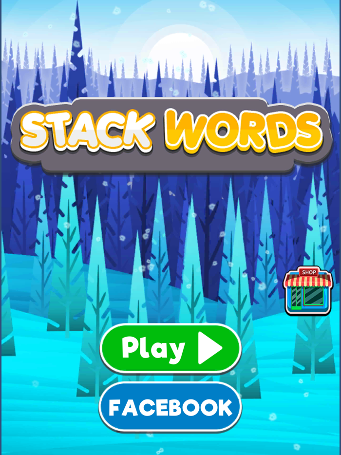 Stack Words Puzzle