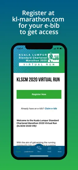 Game screenshot KLSCM 2020 Virtual Run apk