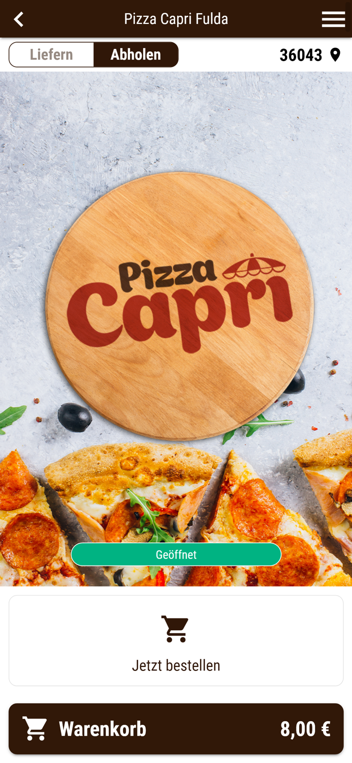 Pizza Capri
