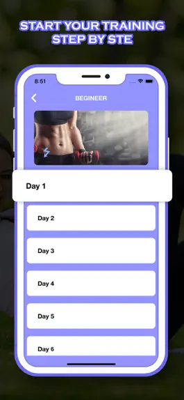 Game screenshot Abs workout how to lose weight apk