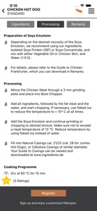 fi Recipes screenshot #5 for iPhone