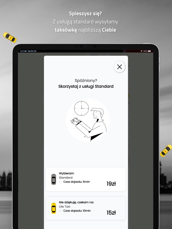Radio Taxi 919 Krakow iPad screenshot 4 - Travel app