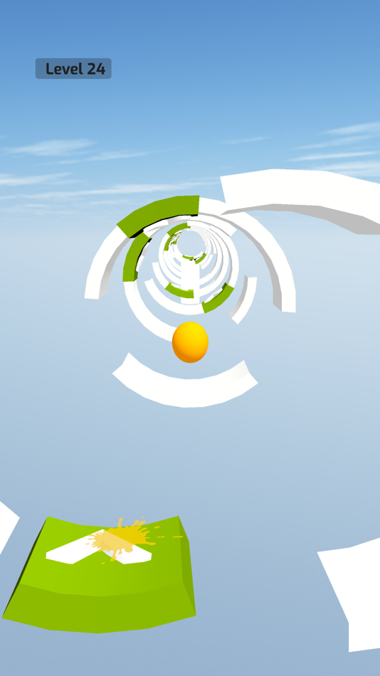 #1. Circle Run: Helix Ball (iOS) By: Omer Bashir