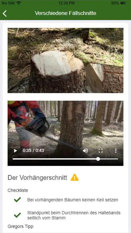 Motorsägenkurs screenshot 3 of 3