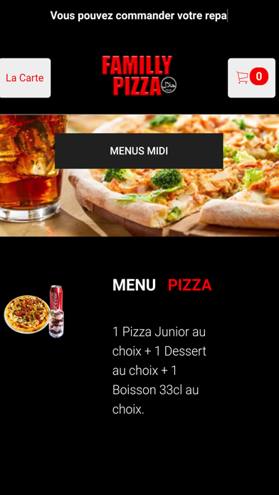 FAMILLY PIZZA Screenshot