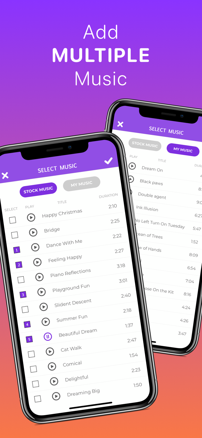Quick Slideshow Maker  Music