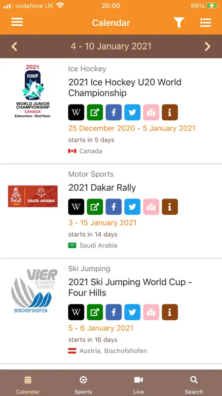 All Sport DB Live screenshot 4 of 10