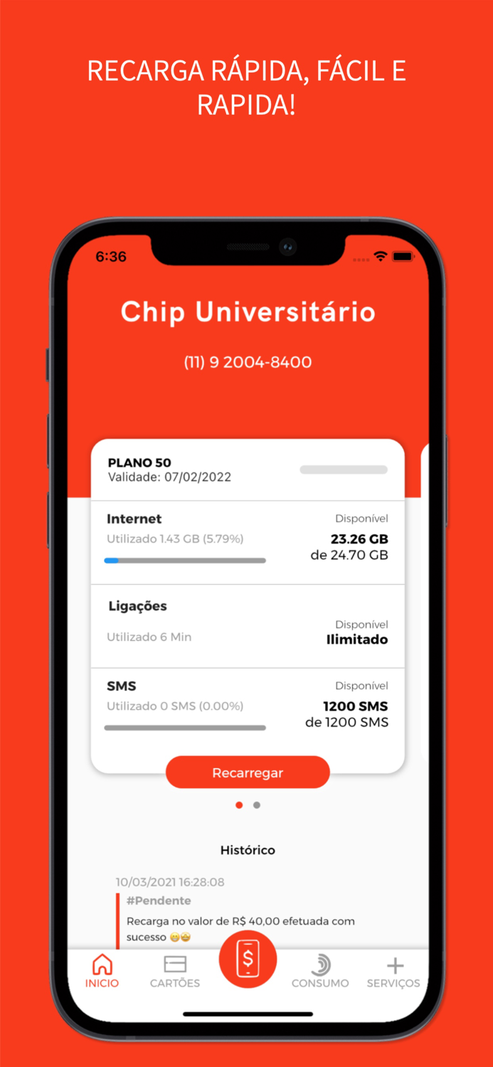 Chip Universitário