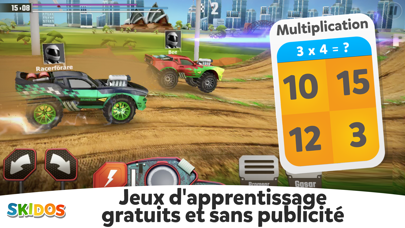 Screenshot #2 pour Jeux enfants: course voiture