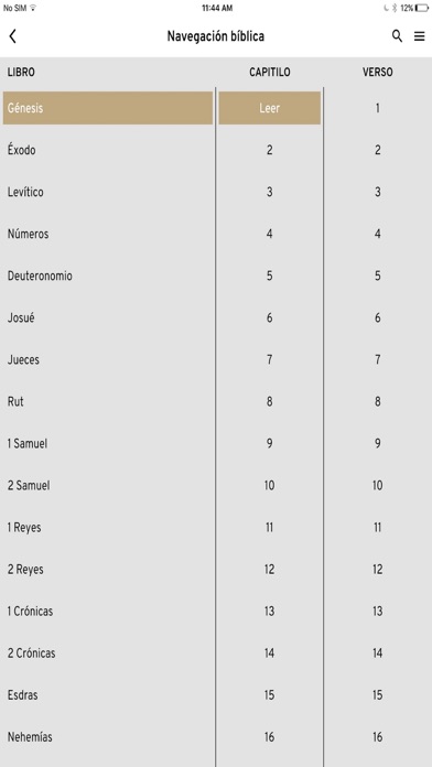Guía Bíblica texto, comentario Screenshot