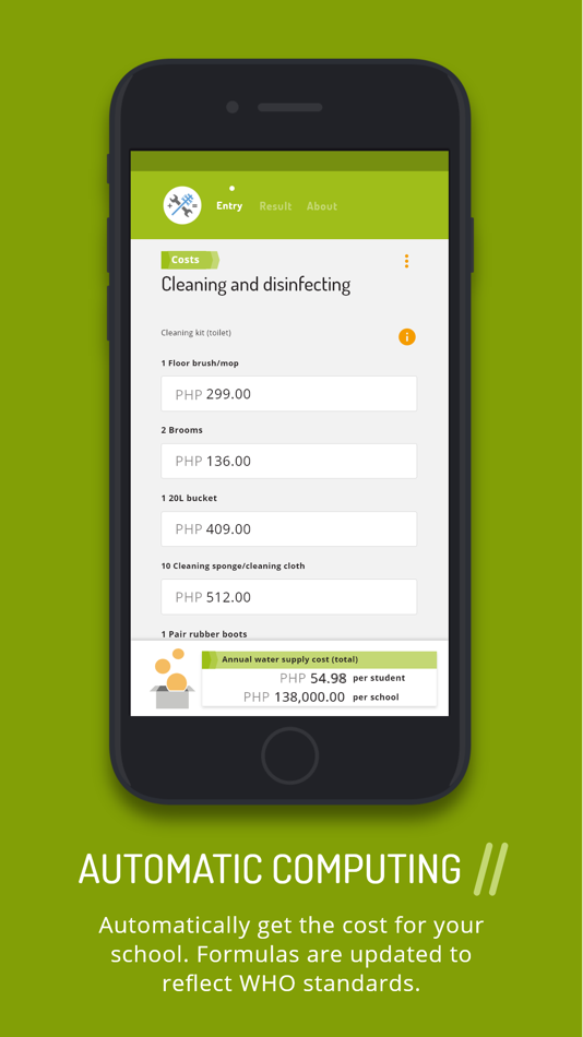 #2. O&M Calculate the cost (iOS) 由: ThinkBIT Solutions Phils. Inc.