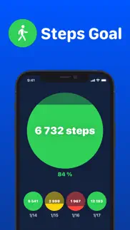 steps goal iphone screenshot 1