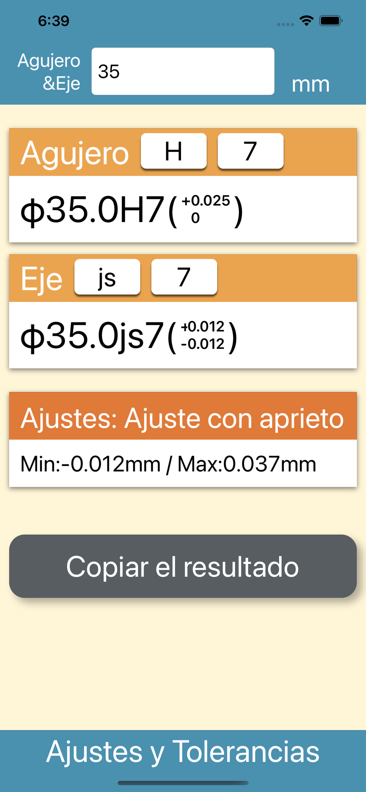 Ajustes y Tolerancias