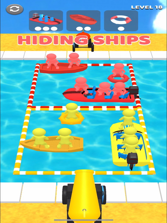 Basketship iPad screenshot