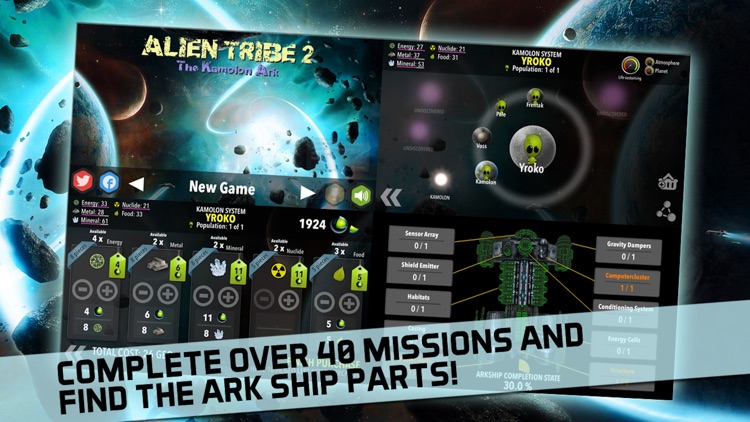 Alien Tribe 2: 4X Space RTS TD screenshot-4