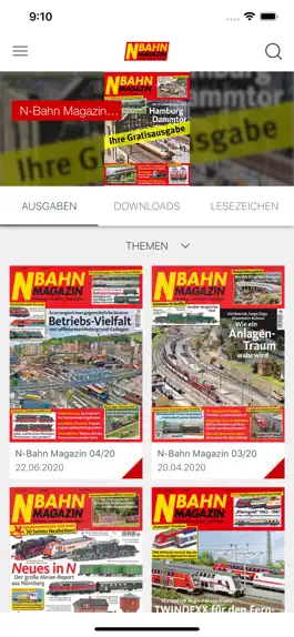 Game screenshot N-Bahn Magazin apk