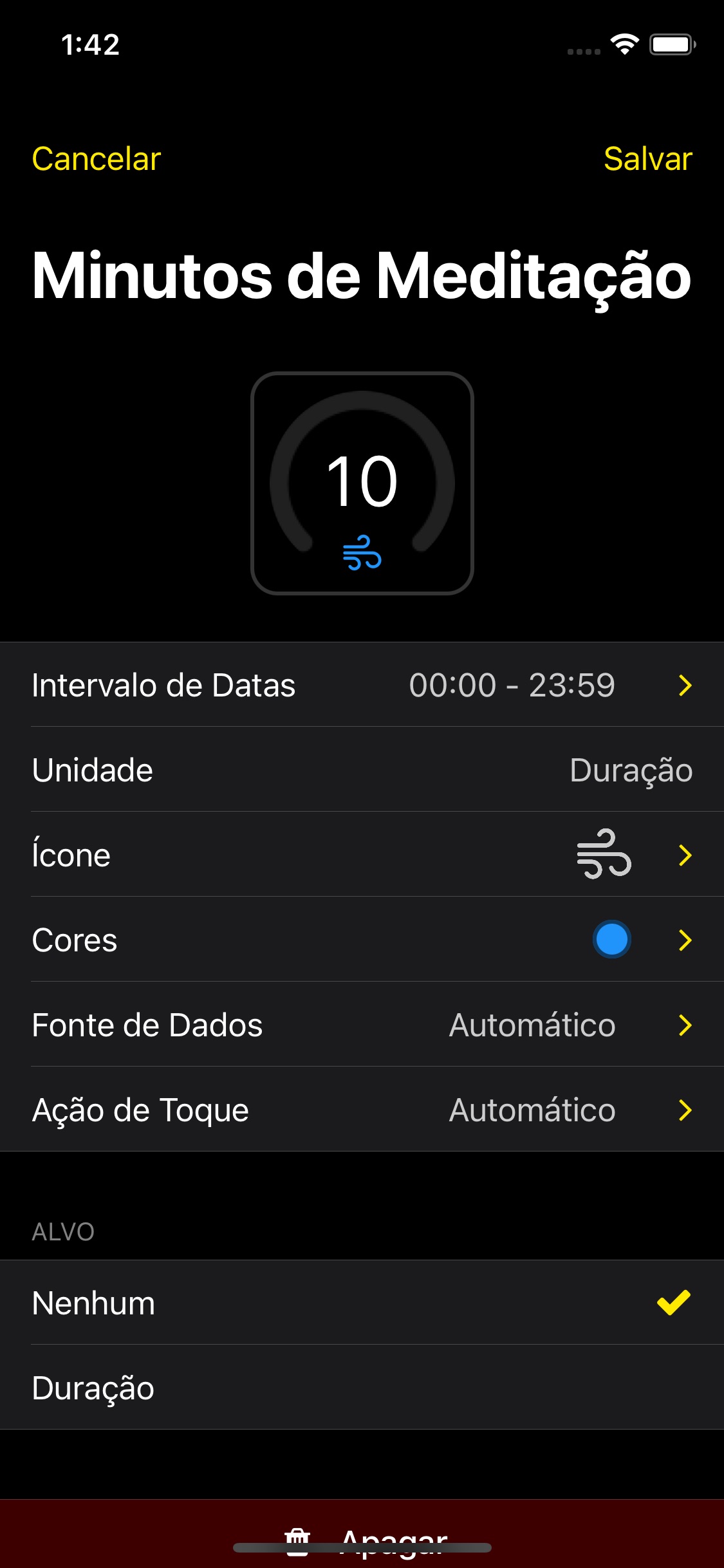 Screenshot do app HealthFace