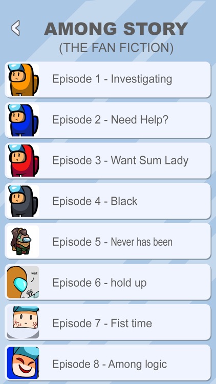 Story Guide for Among Us