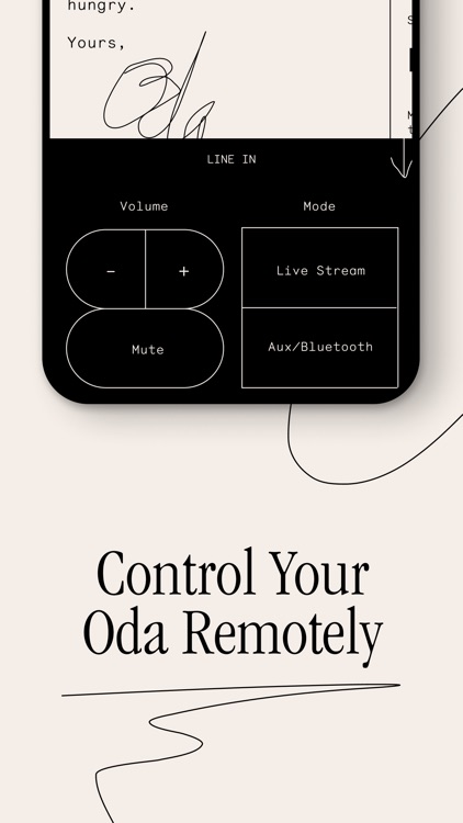 Oda - A stage for live sound