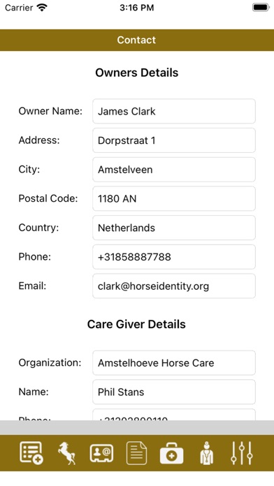 Horse-ID Screenshot