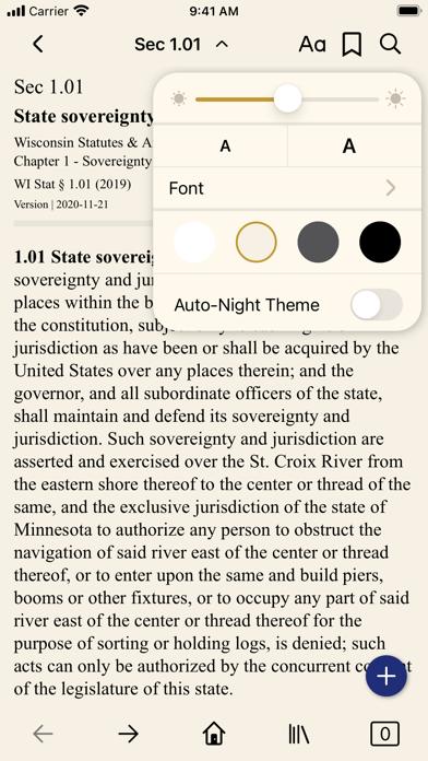 Screenshot #3 pour Wisconsin Statutes Annotations