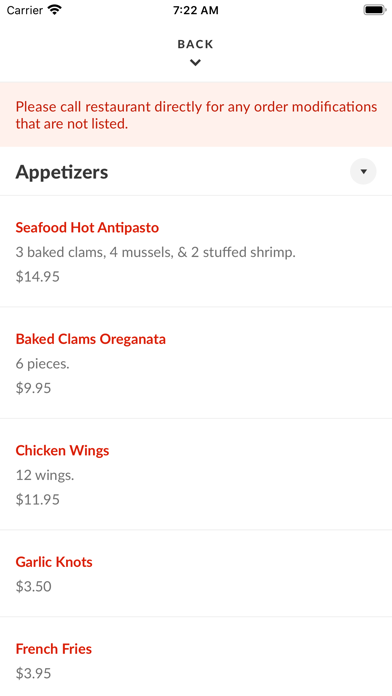 Stella's Pizzeria & Cafe Screenshot