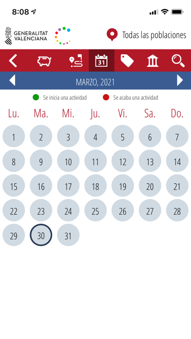 GVA Agenda Cultural Screenshot