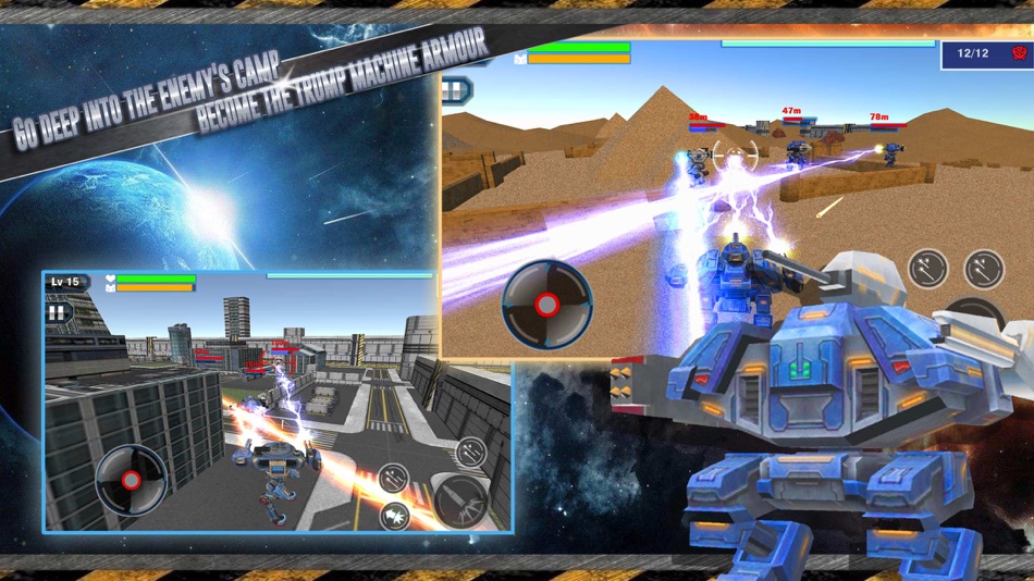 #4. Robot Strike 3D (iOS) 由: Hefei Souchong Technology Co., Ltd.