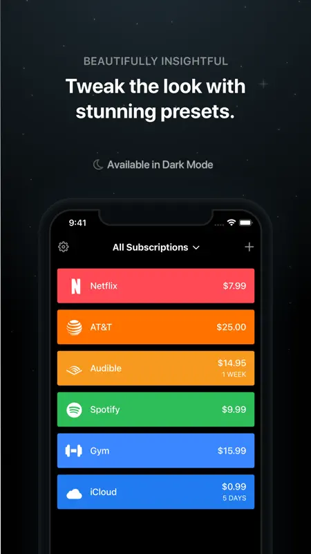 Bobby - Track subscriptions screenshot 6 of 6