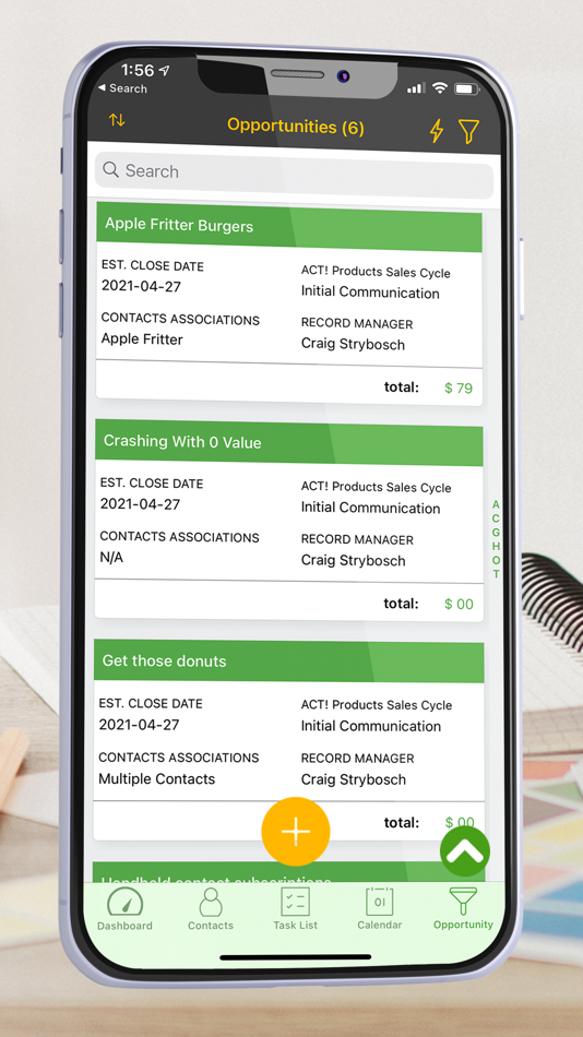 #3. Handheld Contact Api (iOS) 由: Keystroke Quality Computing Inc