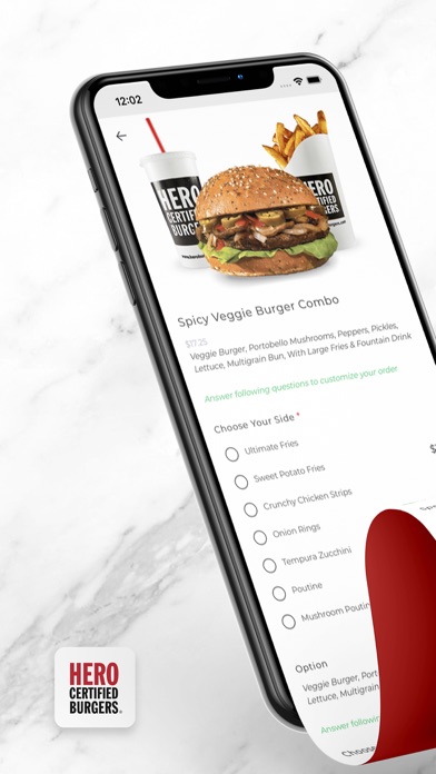 Hero Certified Burgers Screenshot