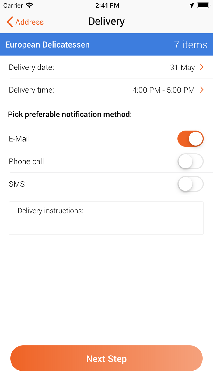 European Delicatessen